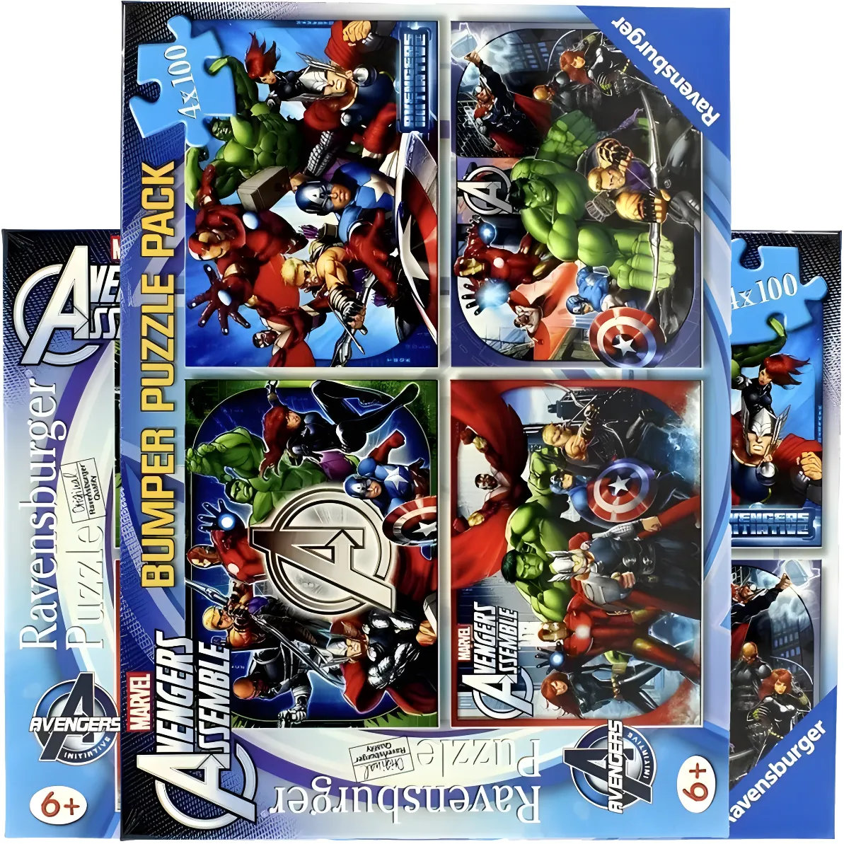 Free Avengers 4 X 100 Piece Bumper Pack Jigsaw Puzzle After Cashback