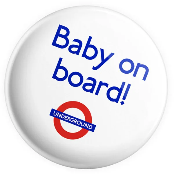 Free Baby On Board Badge