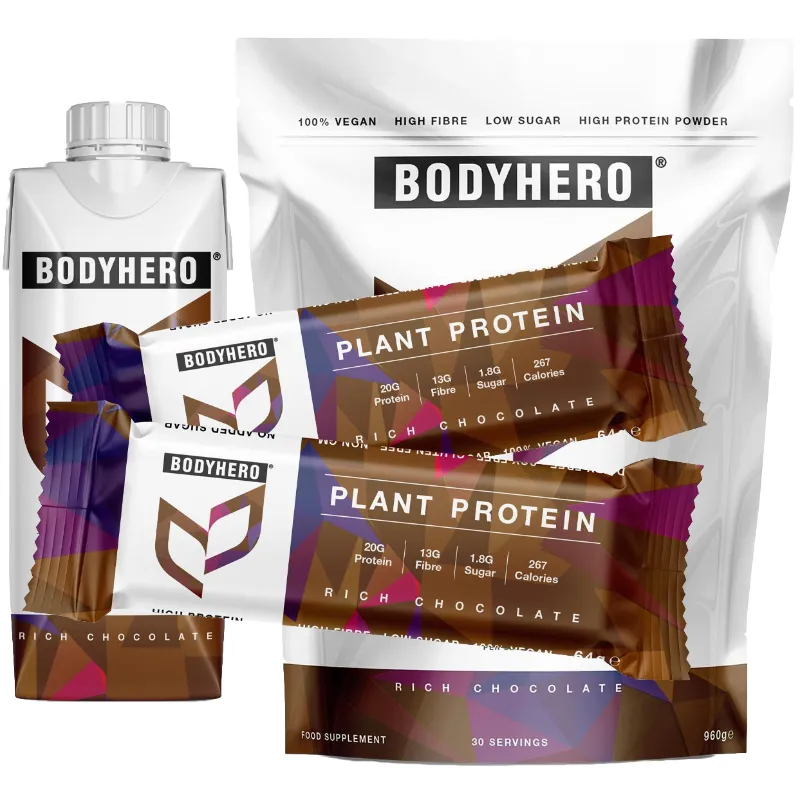 Free Bodyhero Plant Based Protein Bar