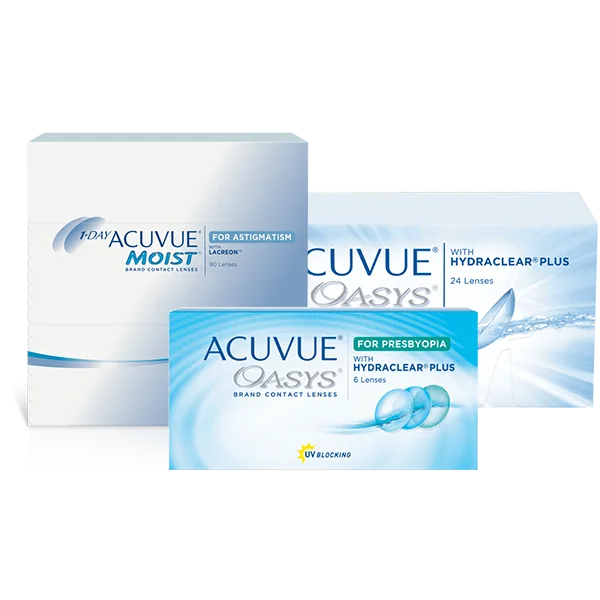 Free Contact Lenses From ACUVUE