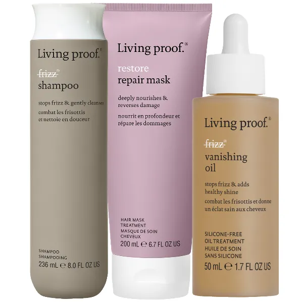 Free Living Proof Shampoo, Repair Mask, And Vanishing Oil For Winners