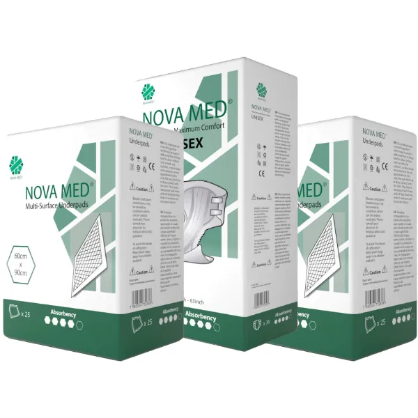 Free Novamed All-in-ones Unisex Incontinence Sample Pack