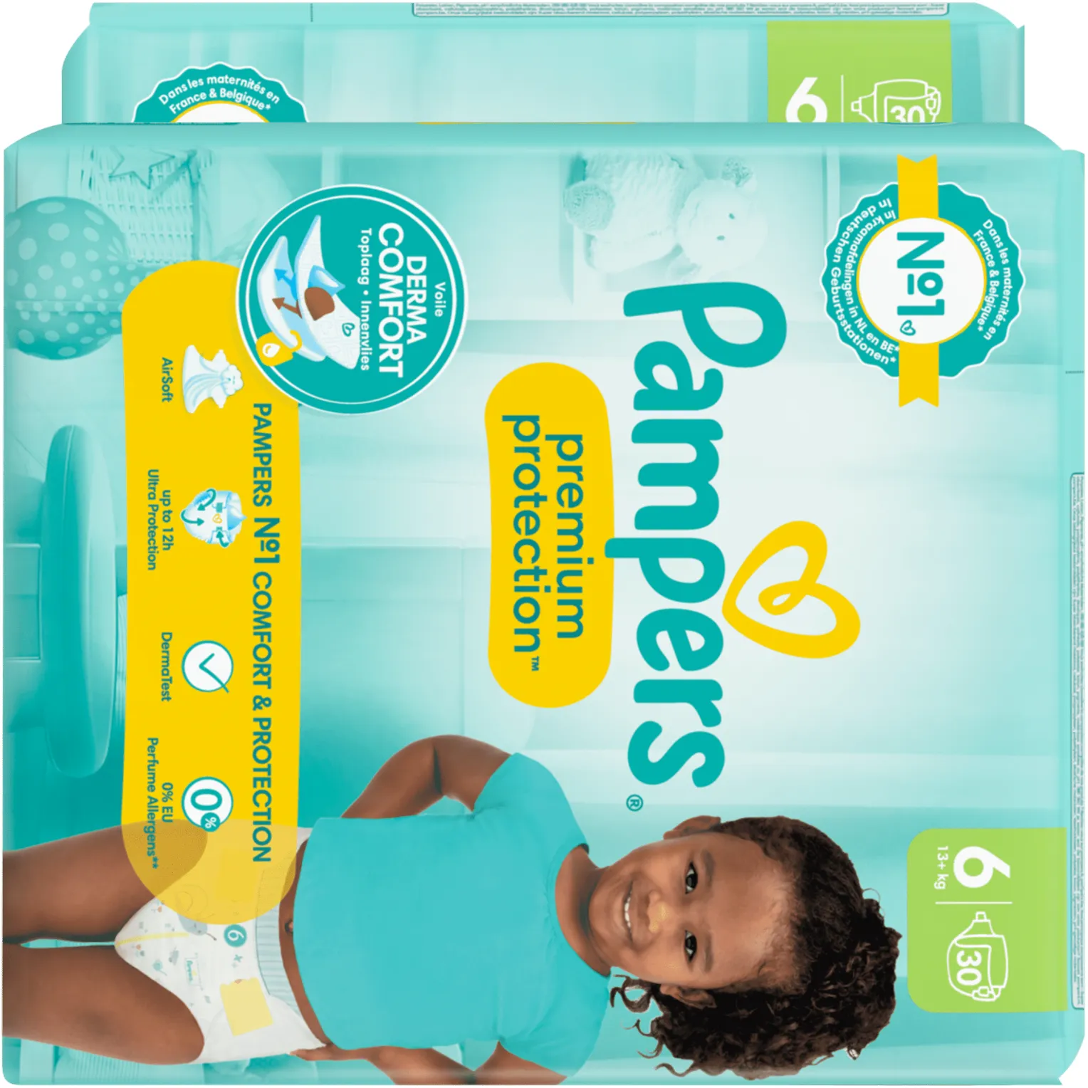 Free Pampers Premium Protection Diapers