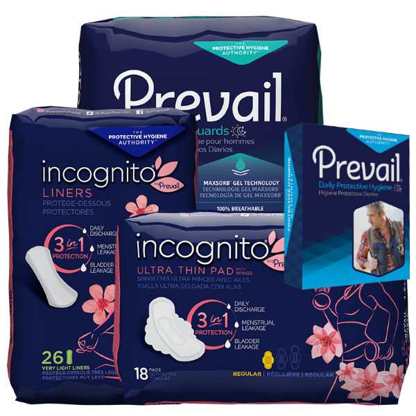 Free Prevail Incontinence Products Sample Kit