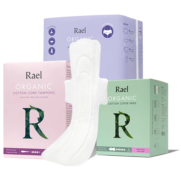 Free Rael Organic Cotton Tampons & Pads