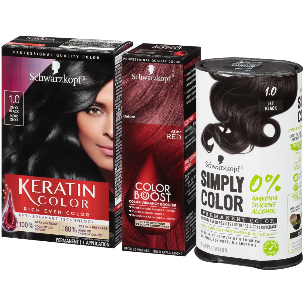 Free Schwarzkopf Hair Dye Sample Pack