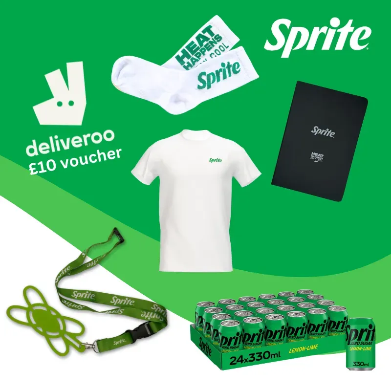 Free Sprite T-Shirt And Other Swag