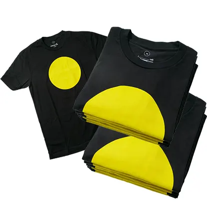 Free Yellow Circles T-Shirt