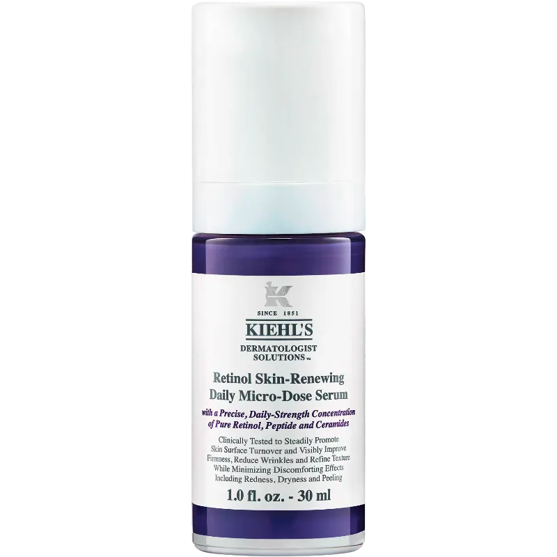 Free Kiehl’s Retinol Skin-renewing Daily Micro-dose Serum & Kérastase Elixir Ultime Hair Oil