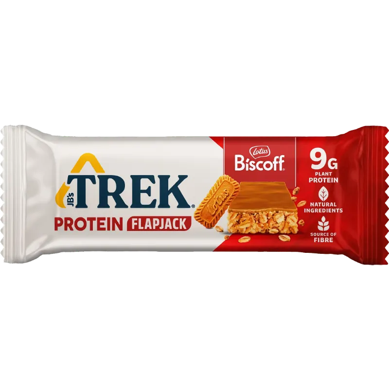 Free Lotus Biscoff Trek Protein Flapjacks